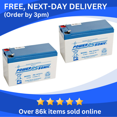 New 12v replacement ups - 2x,