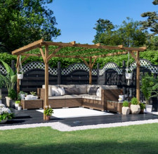 Wooden Pergola Kit 3x3m DIY