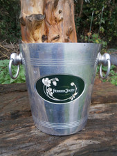 PERRIER JOUET VINTAGE CHAMPAGNE FLOWER LABEL ADVERTISING ICE BUCKET WINE COOLER