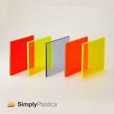 Perspex® Fluorescent Acrylic Plastic Sheet / Size A5 A4 A3 A2 A1 + Custom