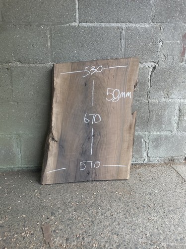 Figured english walnut slab - figured,
