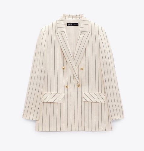 Zara ivory cream - zara, navy