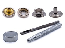 Snap fastener press studs kit