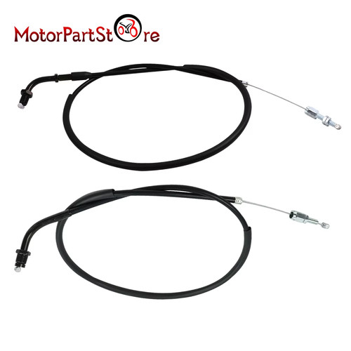 Throttle cable push pull set - throttle,