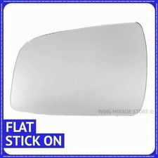 Left hand passenger side for Vauxhall Zafira B 2009-2014 Flat wing mirror glass