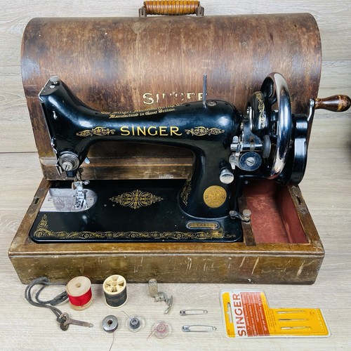 Vintage singer 99k - vintage, crank