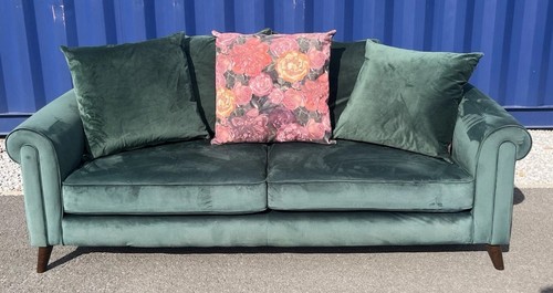 Green sofa bloom seater - bloom, 3