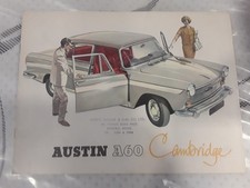AUSTIN A60 CAMBRIDGE, BROCHURE