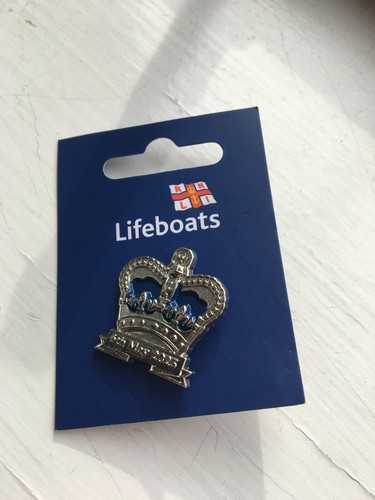 Rnli lifeboat charity badge - rnli,