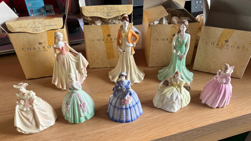 Coalport figures 3 - coalport, -3