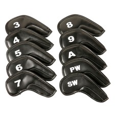 10Pcs PU Leather Golfs Iron