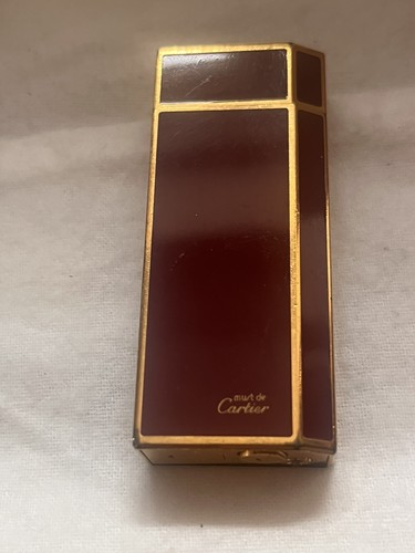 Cartier vintage red lacquer - cartier,
