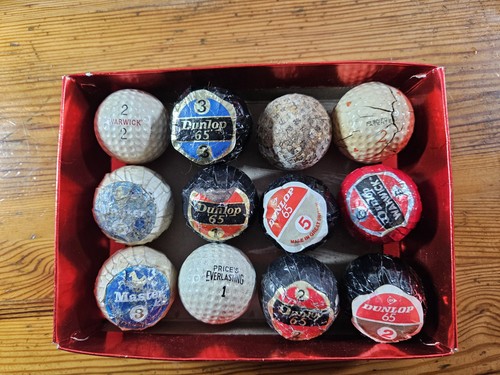 Vintage golf balls job lot - vintage,
