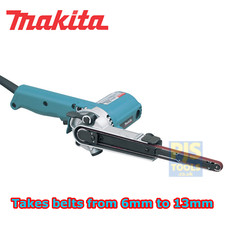 Makita 9032 110v finger file abrasive belt sander 3 year warranty option