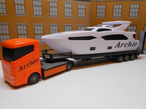 Personalised toy car truck - toy,