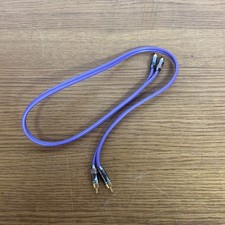 QED QUNEX 1 1m Interconnect with RCA HiFi Balanced low level signal cable