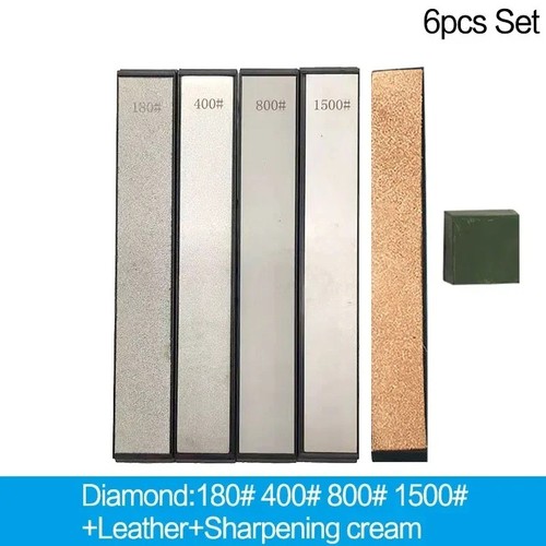 Grit diamond stone knife - 6x,