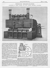 1909 Antique Engineering Print