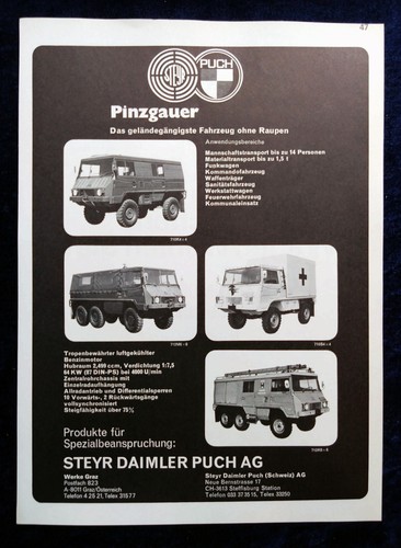 Puch pinzgauer original - puch,