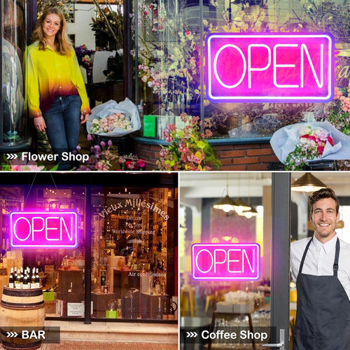Led neon open signs for - led,