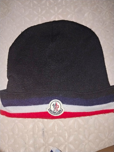 Moncler black wool knit - black,