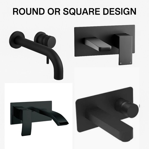 Bathroom wall mounted square - mounted,
