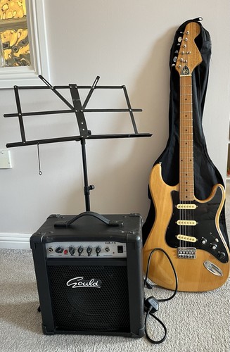 Electric guitar amp stand - guitar,, amp,