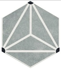 from £24.99 sq.m OS GREY 285X330 mm MATT PORCELAIN TILES. Sample £2.99
