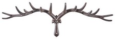 Cast Iron Stag Antler Hanging