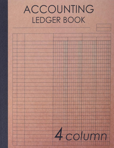 Accounting ledger book - book, 4