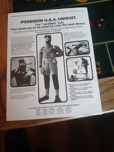 Rare poseidon unisuit page - poseidon, 2