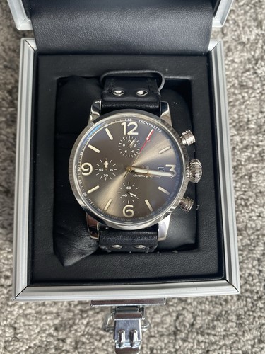 Steel chrono watch - tw,