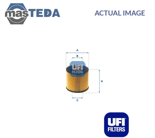 2508600 engine oil - filter, ufi