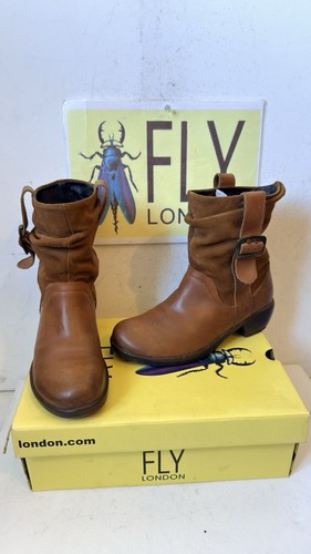 Fly london brown leather - london,