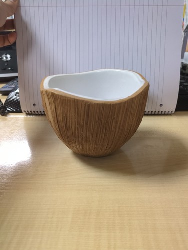 Coconut bowl vintage italy - bowl,