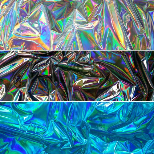 Iridescence hologram vinyl - pu,