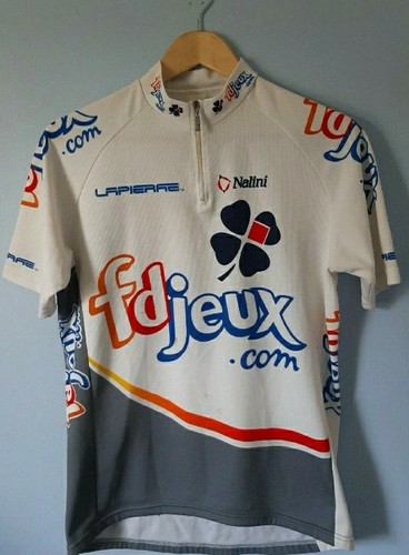 Vintage fdj cycling jersey - fdj,