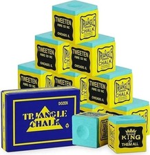 12 x Snooker Chalk for Pool