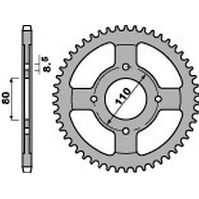 Pbr steel transmission plate - pbr,