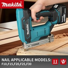 Makita Lithium-Ion Nail Gun:18V, 6.0Ah Battery, 100-Nail Capacity