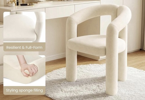 Accent chair cream - accent,