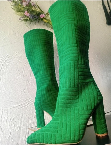 Women green knee high - women’s,
