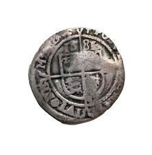 Tudor Hammered Silver Coin