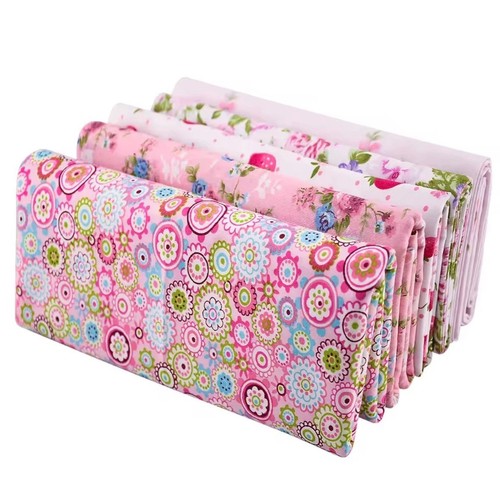 5pcs rose floral - rose, cotton