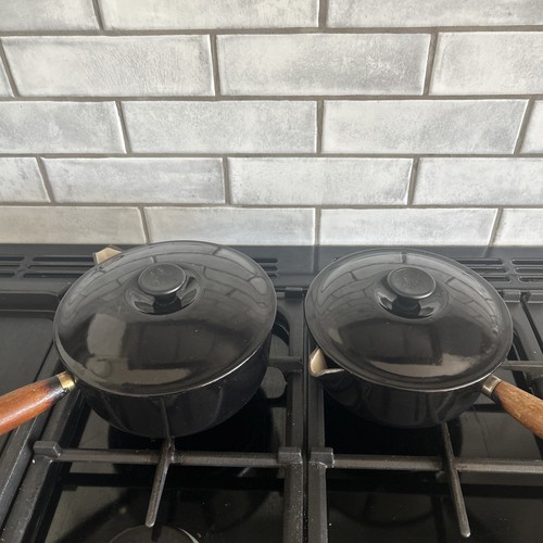 Creuset set 2 black - le,