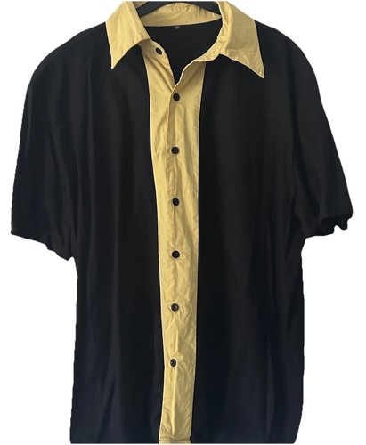 Mens retro bowling shirt - bowling, 3xl