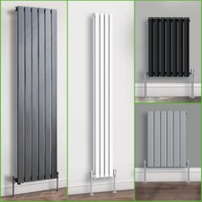 Horizontal Vertical Designer Radiator Flat Panel Oval Column Central Heating RAD