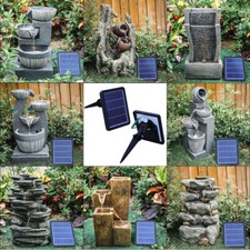 Solar Water Feature Garden