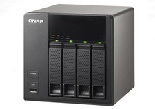 QNAP TS-412 Network Attached Storage Marvell 6281 256MB 4 x 0.5Tb  SATA HDD's