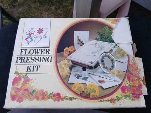 Vintage craftkit flower - vintage,